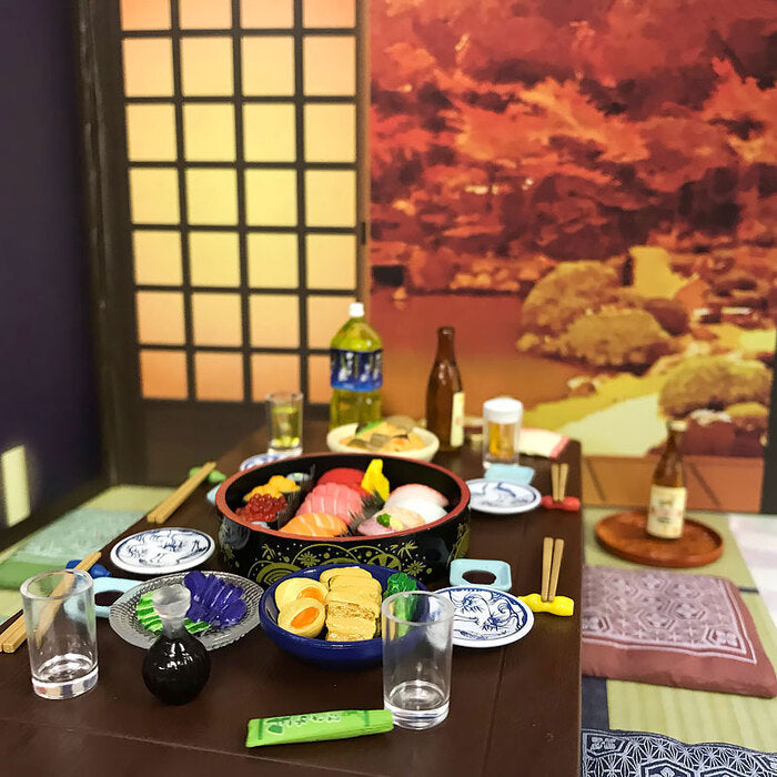 Re-ment Gorgeous Sushi Set Petit Sample Series Japanese Sushi Room Full Set