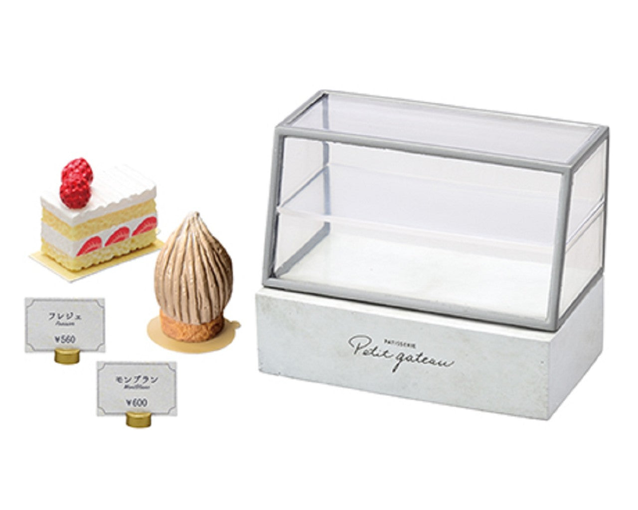 Re-ment Miniatures Patisserie Petit Gateau Cake Shop - No. 1 & No.8 Set