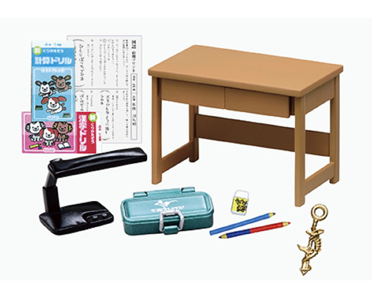 Re-ment Miniatures My childhood room Table Lamp Desk Lamp - No.4