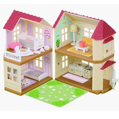 Kabaya Sylvanian Families mini series Big house with lights Full Set