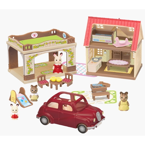 Sylvanian Families mini series The First Sylvanian Family Full Set
