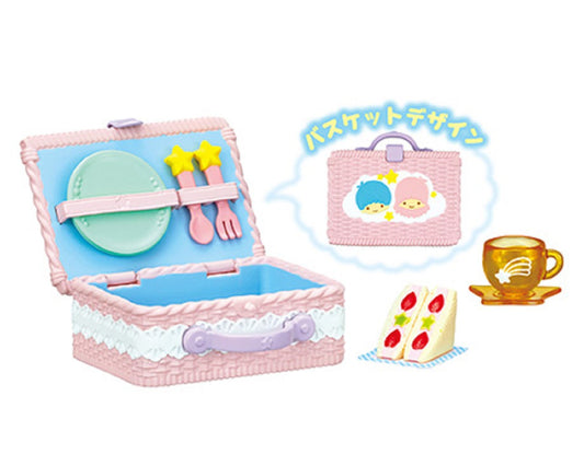 Re-ment Miniatures Sanrio Little Twin Stars Yumekawa Picnic - No.1