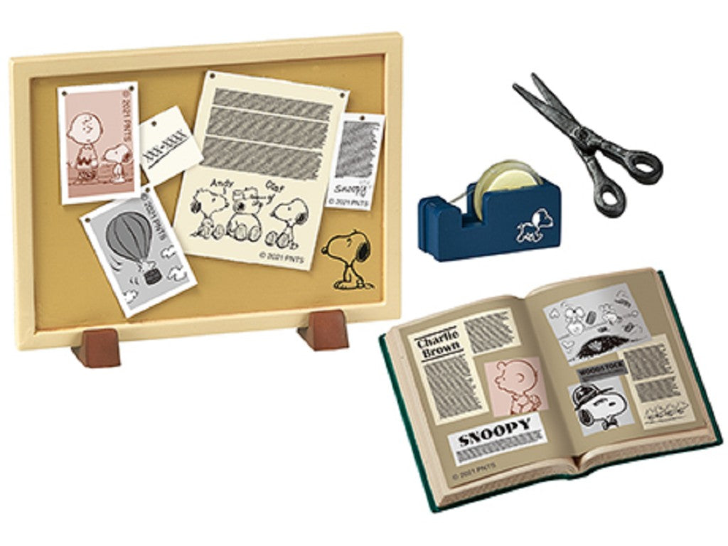 Re-ment Miniature Peanuts Snoopy's Vintage Writing Room -  No.2