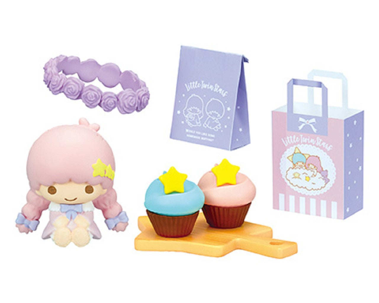 Re-ment Miniatures Sanrio Little Twin Stars Yumekawa Picnic - No.3