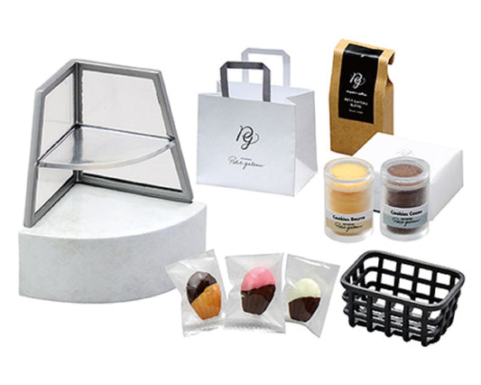 Re-ment Miniature Patisserie Petit Gateau Cake Shop Display Showcase - No.8