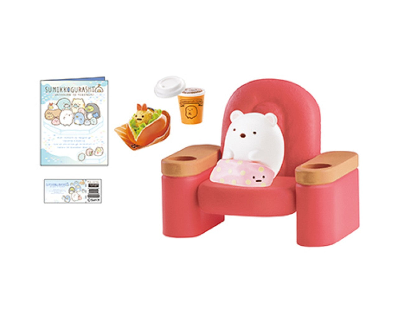 Re-ment Miniatures Sumikko Gurashi Cinema Shirokuma -  No.4