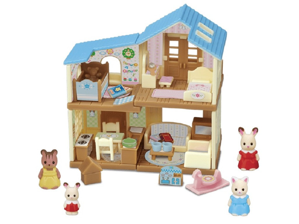Kabaya Sylvanian Families mini series Soyokaze Hill House Full Set 4 types
